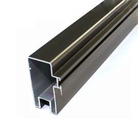 Alto profilo di alluminio affidabile preciso della parete divisoria nel trattamento di superficie differente