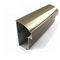 Profilo T5 di Champagne Color Aluminum Curtain Wall per i materiali da costruzione