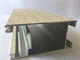 I profili di alluminio di rivestimento del legno leggero di qualità hanno espulso metropolitana di alluminio per la struttura di porta e della finestra