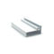 L'estrusione di alluminio 6063 ha personalizzato i profili di alluminio anodizzati d'argento della struttura di porta per il mercato del Senegal
