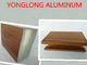 6061 T3 - profilo di alluminio del guardaroba di legno di rivestimento T8 con colore su misura