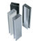 Il profilo di alluminio di macinazione di CNC per la combinazione della struttura di porta di recinzione della doccia, anodizzato insabbia il brillamento spolverizza ricoperto
